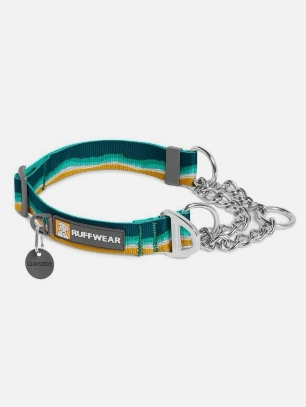 Like New Ruffwear Adjustable Martingale Dog Collar - Seafoam Size Large